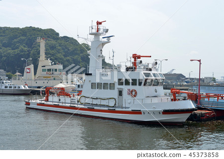 Fire-fighting boat Hiroshima 45373858