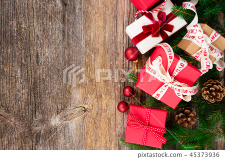 Christmas gift giving Christmas gift giving 45373936