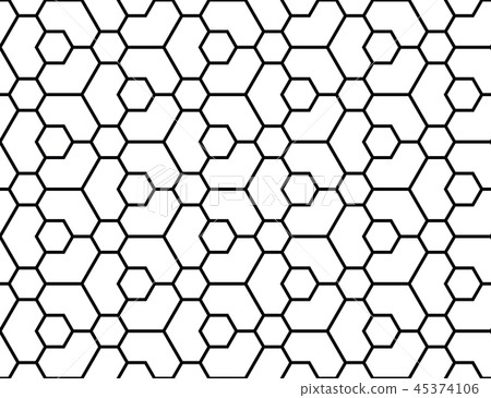 The geometric pattern with lines. Seamless The geometric pattern with lines. Seamless 45374106