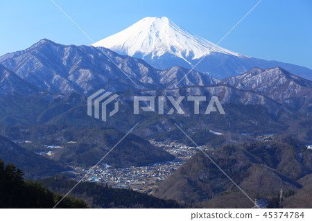 富士山從山上 富士山從山上 45374784
