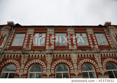 Dilapidated stone building Dilapidated stone building 45375632