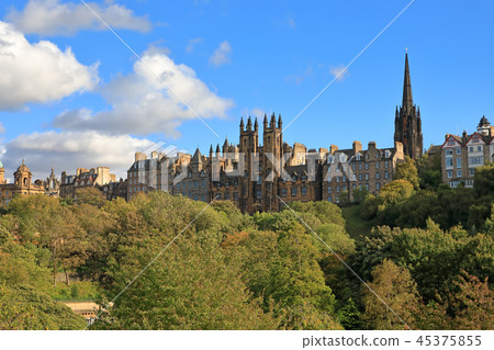 愛丁堡公園和老城區 愛丁堡公園和老城區 45375855