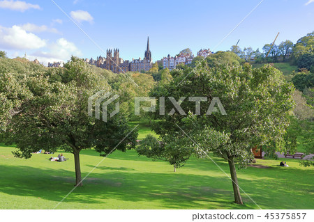 愛丁堡公園和老城區 愛丁堡公園和老城區 45375857