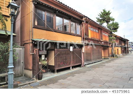 Kanazawa City Nishi-Chaya Street 45375961
