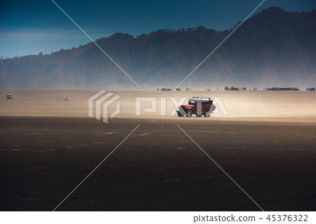 Dry season at Bromo mount volcanoes in Bromo  45376322