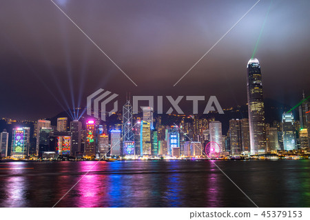 “香港”港島夜景,交響樂團 “香港”港島夜景,交響樂團 45379153