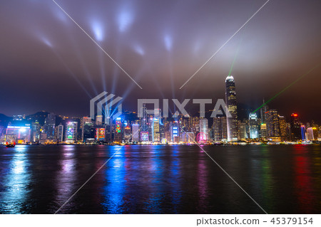 “香港”港島夜景,交響樂團 “香港”港島夜景,交響樂團 45379154