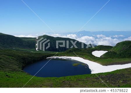 Chokaiyama·Toriumi湖和Tsukiyama遙遠的看法 45379822