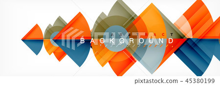 Modern geometric abstract background 45380199