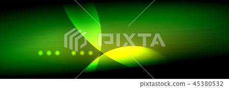 Vector blurred neon glowing circles with flowing and liquid light concept, energy magic fantastic Vector blurred neon glowing circles with flowing and liquid light concept, energy magic fantastic 45380532
