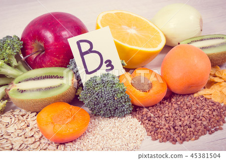 Ingredients and products containing vitamin B3 Ingredients and products containing vitamin B3 45381504