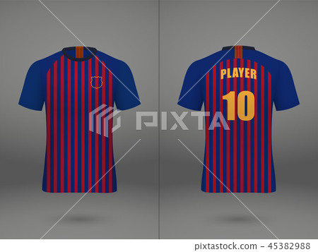 realistic template soccer jersey realistic template soccer jersey 45382988