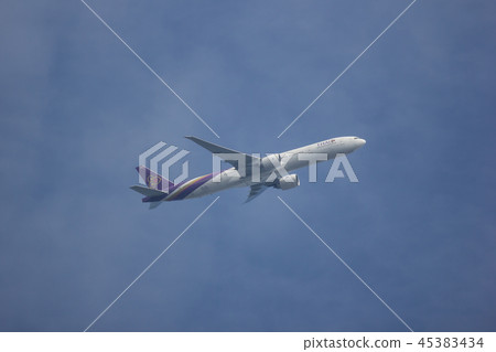 Boeing 777-300 of Thai airway. 45383434