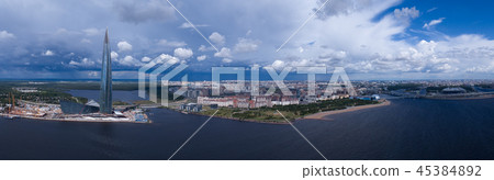 Panorama of St. Petersburg Lakhta Center Panorama of St. Petersburg Lakhta Center 45384892
