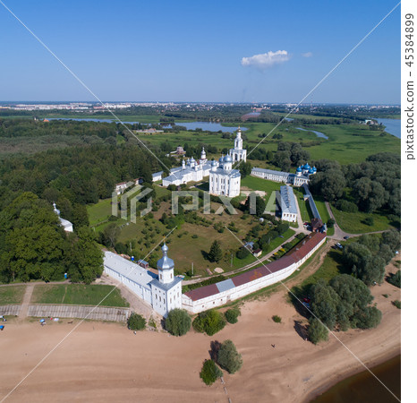 Aerial of St. George Orthodox Monastery Aerial of St. George Orthodox Monastery 45384899