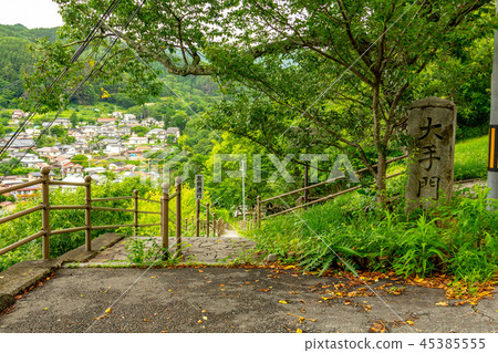 Takato Castle Otemon trace Nagano Prefecture Ina 45385555