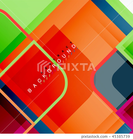 Square geometric abstract background, paper art design for cover design, book template, poster, cd Square geometric abstract background, paper art design for cover design, book template, poster, cd 45385739