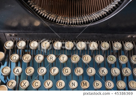 Old Classic Typewriter 45386369