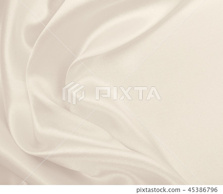 Smooth elegant golden silk or satin luxury cloth Smooth elegant golden silk or satin luxury cloth 45386796