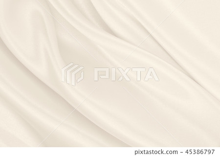 Smooth elegant golden silk or satin luxury cloth Smooth elegant golden silk or satin luxury cloth 45386797