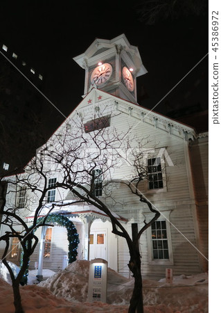 Sapporo clock tower Sapporo clock tower 45386972