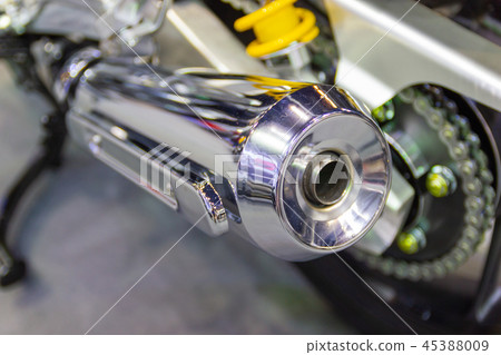 motorcycle exhaust  45388009