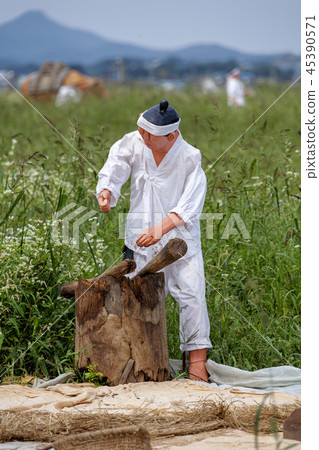 Rural area, fields, old appearance, reproduction Rural area, fields, old appearance, reproduction 45390571