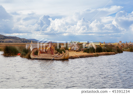 South America, Peru, Titicaca, Lake 45391234
