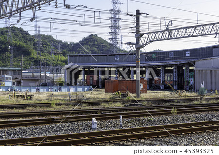 Yonago fan-shaped locomotive garage 45393325