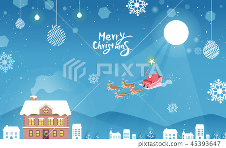 Happy christmas illustration Happy christmas illustration 45393647