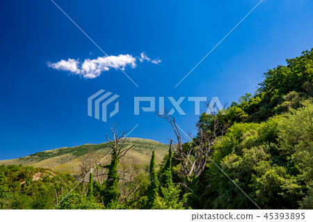 Beautiful view near Blue Eye spring, Albania 45393895