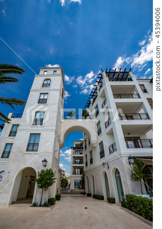 Modern luxury district in Tivat, Montenegro Modern luxury district in Tivat, Montenegro 45394006