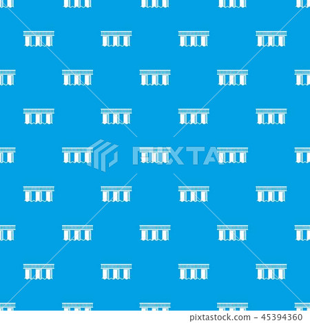Urban bridge pattern vector seamless blue Urban bridge pattern vector seamless blue 45394360
