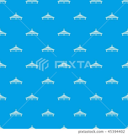 Millau viaduct bridge pattern vector seamless blue Millau viaduct bridge pattern vector seamless blue 45394402