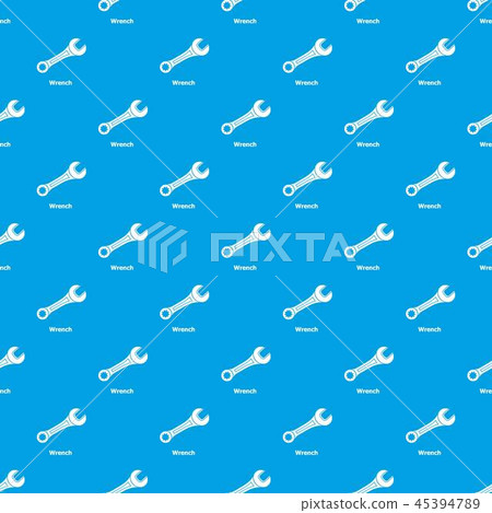 Wrench pattern vector seamless blue-插圖素材 [45394789] - PIXTA圖庫