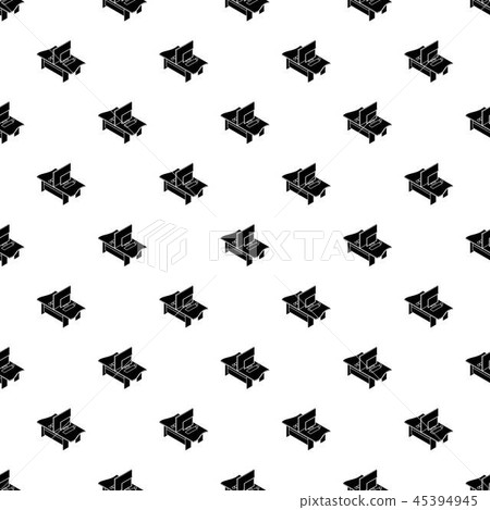 Double office table pattern vector seamless Double office table pattern vector seamless 45394945