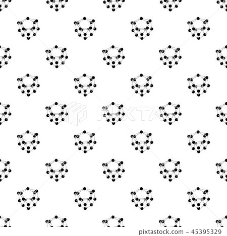 Glucose pattern vector seamless 45395329