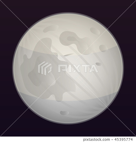 Space moon icon, isometric style Space moon icon, isometric style 45395774