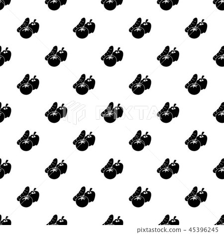 Vegetables food pattern vector seamless 45396245