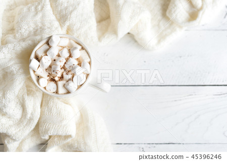 Hot Chocolate on white 45396246