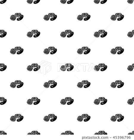 Nuts pattern vector seamless 45396796