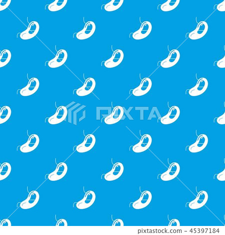 Spleen pattern vector seamless blue Spleen pattern vector seamless blue 45397184