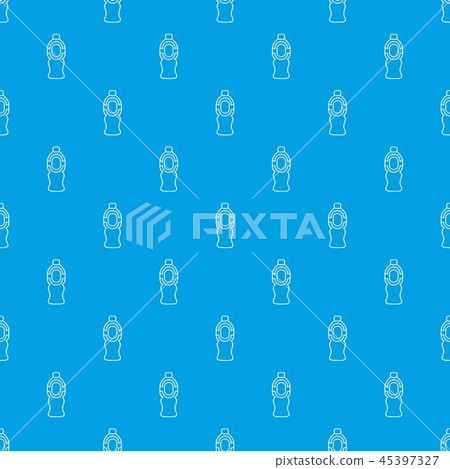 Bottle juice pattern vector seamless blue Bottle juice pattern vector seamless blue 45397327