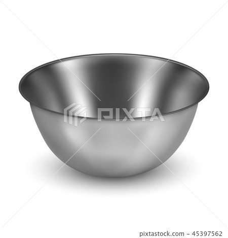 Realistic bowl isolated Realistic bowl isolated 45397562