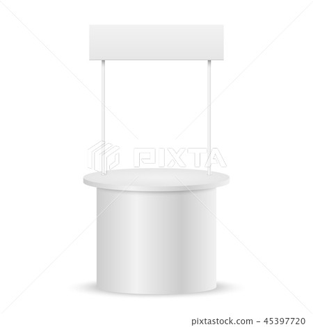 Blank promotion counter. Blank promotion counter. 45397720