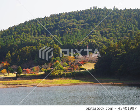 Lake Nodake (Omura City, Nagasaki Prefecture: Autumn Holiday Season) 45401997