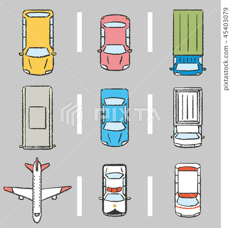 Birds Eye View Car