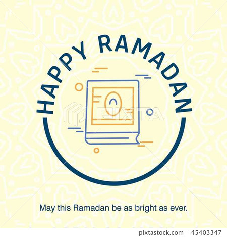 Ramadan Kareem Vector Background 45403347