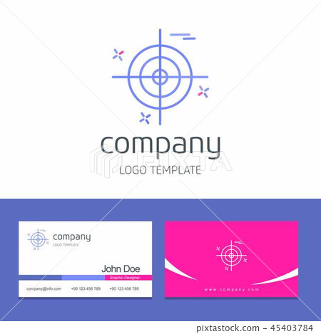 Business card design with cyber security logo Business card design with cyber security logo 45403784