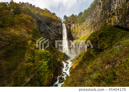 Kegon Falls in autumn at the Nikko, Japan. Kegon Falls in autumn at the Nikko, Japan. 45404170
